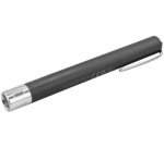Lampe stylo PLC15B, avec ampoule, noir/argent