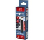 Lampe stylo PLC15B, avec ampoule, noir/argent