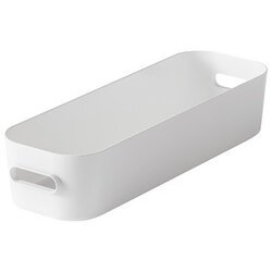 Boîte de rangement COMPACT SLIM, 1,32 litre,blanc