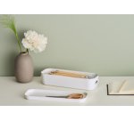 Boîte de rangement COMPACT SLIM, 1,32 litre,blanc