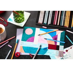 Set point 88/Pen 68 brush/aquacolor ARTY, étui de 36