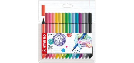 Stylo-feutre pointMax, étui carton de 15