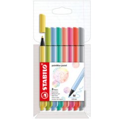 Stylo-feutre pointMax, étui carton de 8, pastel