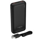 Mobile external battery PB320PD, 10,000 mAh, black