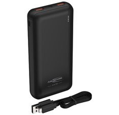Mobile external battery PB320PD, 10,000 mAh, black