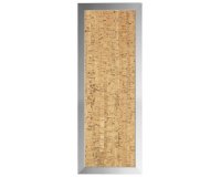 Tableau design en liège, 600 x 400 mm, argent