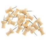 Epingles en bois pour tableau d'affichage, en pin