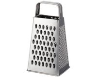 Rasp 4 zijden roestvrij staal