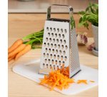 Rasp 4 zijden roestvrij staal