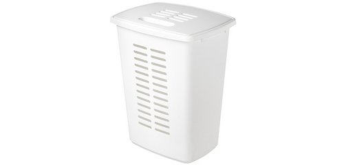 Wasmand met deksel 60L