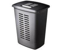 Wasmand met deksel 60L