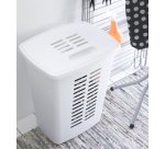 Wasmand met deksel 60L