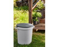Couvercle pour bac de jardin 45 litres, gris foncé