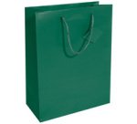 Sac cadeau, vernis mat, taille: L, vert opaline