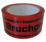 Ruban adhésif de signalisation 'Fragile'