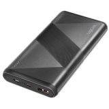 Powerbank, 10.000 mAh, 2x USB, noir