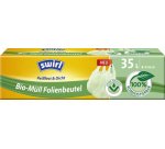 Sac poubelle bio, compostable, 35 litres, vert