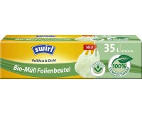 Sac poubelle bio, compostable, 35 litres, vert
