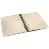 Cahier à spirale Edition Conceptum Nature, A5, bois