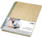 Cahier à spirale Edition Conceptum Nature, A5, bois