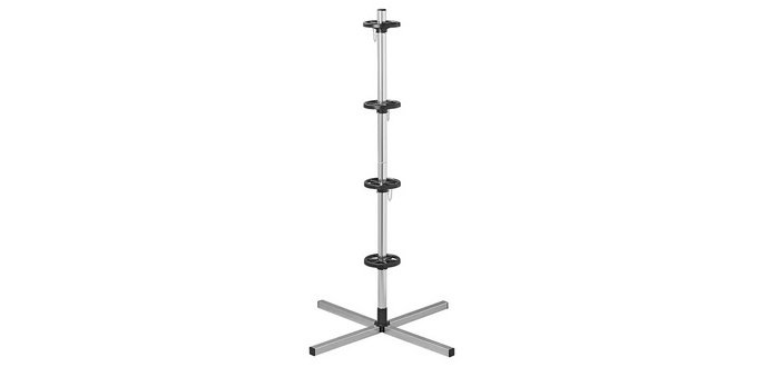 Car wheel & tire storage rack