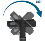 Lampe de travail LED WL500R Pocket, noir