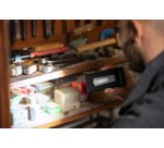 Lampe de travail LED WL500R Pocket, noir