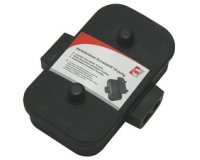 Boîte de raccordement, plastique, 10 pôles, noir