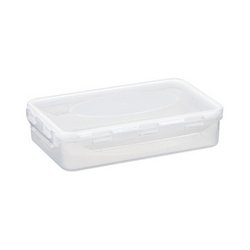 Plast team Boîte de conservation Airtight, 0,9 litre, blanc