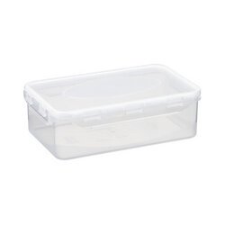 Plast team Boîte de conservation Airtight, 1,3 litre, blanc