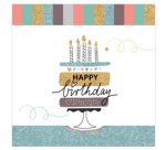 Carte d'anniversaire 'Happy Eco B-day Cake'