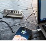 Station de recharge USB estilo, 4x USB+1x USB-C