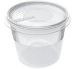 Plast team Boîte de congélation Helsinki, 0,15 litre, rond