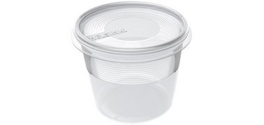 Plast team Boîte de congélation Helsinki, 0,15 litre, rond