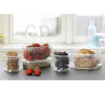 Set de 4 boîtes de congélation Helsinki, 0,3 L