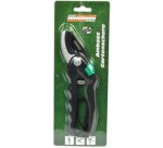 Sécateur à enclume, noir/vert