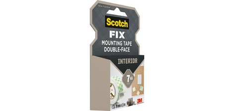3M Ruban adhésif de fixation -Fix double face, 19 mm x