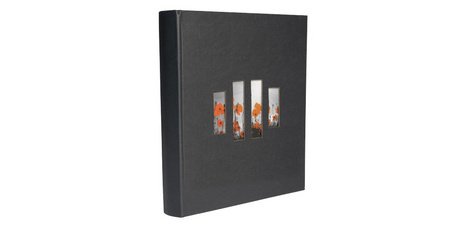 Book album 60 pages black 29x32cm MILANO