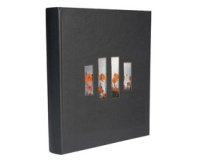 Fotoalbum MILANO 29x32 cm, 60 schwarze Seiten