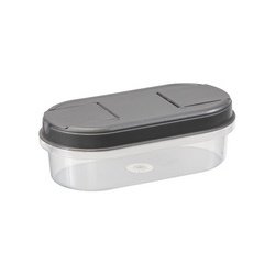 Boîte verseuse / boîte de conservation pour aliments secs Margerit, à 2 ouvertures