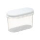 Boîte verseuse / boîte de conservation pour aliments secs Margerit, à 2 ouvertures