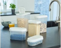 Boîte de conservation Margerit, 1,2 litre, blanc