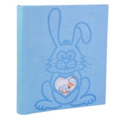 Photo Alb 29x32cm 60p TEDDY Rabbit Blue - Blue
