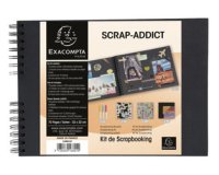 Scrapbooking kit SCRAP ADDICT zwart