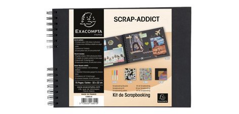 Kit de scrapbooking SCRAP ADDICT