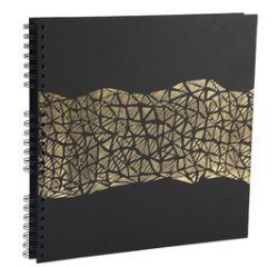 Wireb album 60 pages black 32x32cm ARAMY - Black
