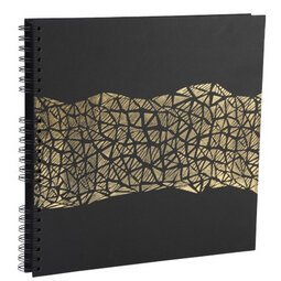 Wireb album 60 pages black 32x32cm ARAMY - Black