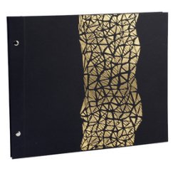 Screwbin album 40pag black 37x29cm ARAMY - Black