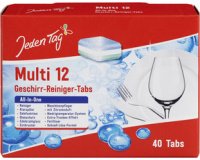 Pastille de lave-vaisselle Multi 12, 40 tablettes