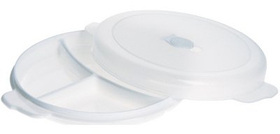 Mikrowellenteller Micro, 3 Fächer